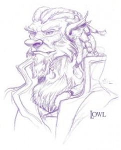 A Lowl from the city of Taux, art by Jeff Laubenstein