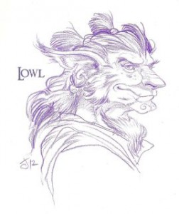 A Lowl from the city of Taux, art by Jeff Laubenstein